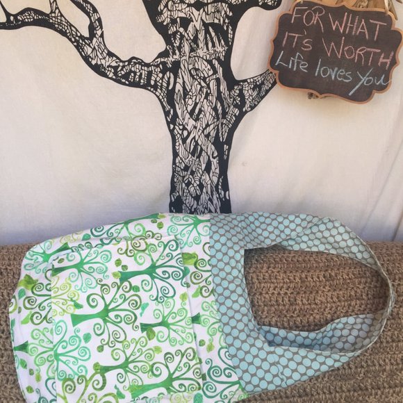 🤗121- You Are Unique 💖BOHO Reversible Drag Bag - Picture 6 of 10